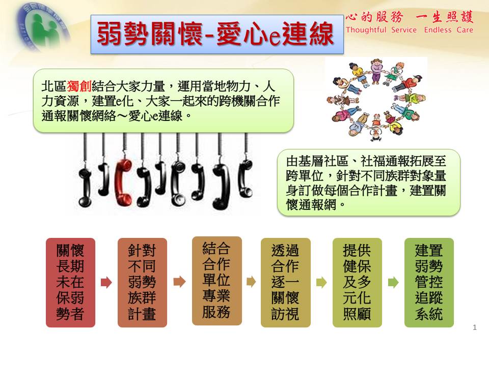 弱勢關懷 愛心e連線